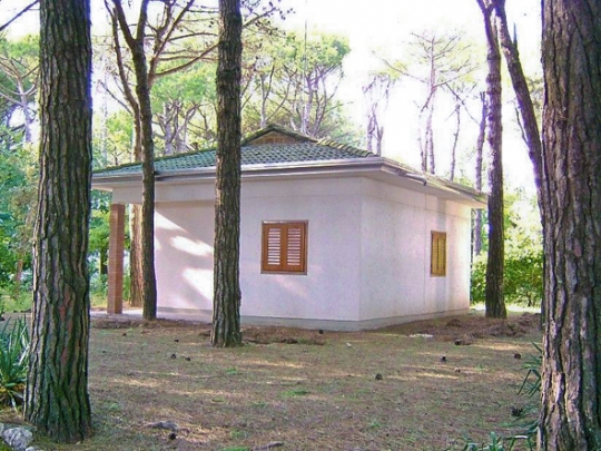 Apartmán Bungalow Boscoverde pro 5 osob,50m od pláže s klimatizací
