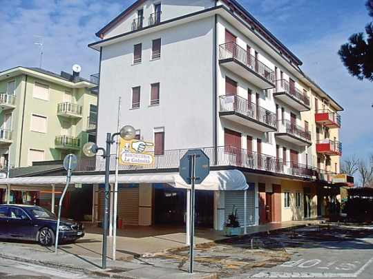 Apartmán Condominio Caraibi 250m od pláže s klimatizací