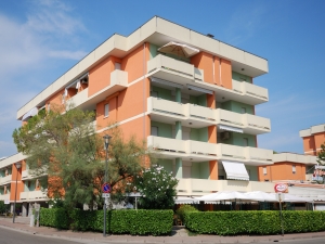 apartmán v rezidenci v klidnější části Bibione-Lido del Sole, Benátská riviéra